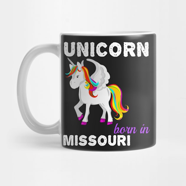 Unicorn Born In Missouri by GreenCowLand